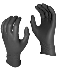 Grease Monkey® Disposable Nitrile Glove Black, 50/Box