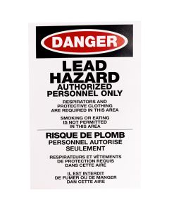 Sign – Lead Hazard, 1/EA